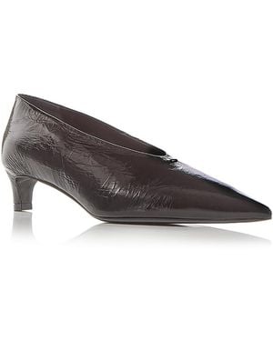 Jil Sander Court Pumps - Brown