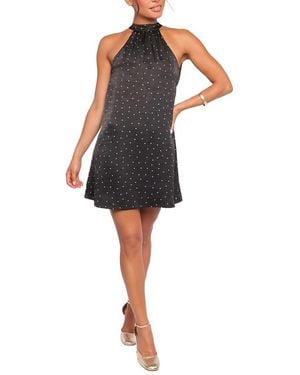 Petal & Pup Gabrielle Mini Dress - Black