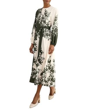 Hobbs Hilliard Dress - Metallic