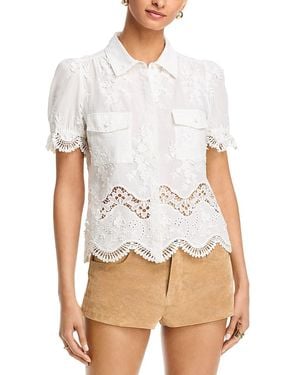 Generation Love Mina 3D Voile Shirt - White