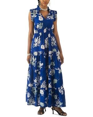 Busayo Aweni Maxi Dress - Blue