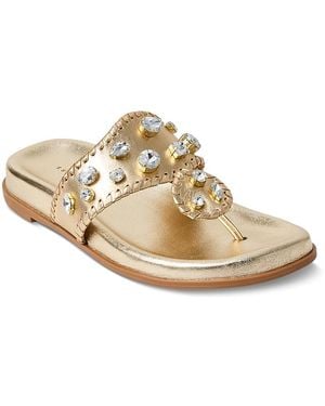 Jack Rogers Jacks Sport Embellished Comfort Sandals - Natural