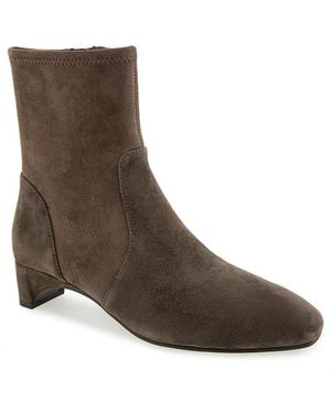 Gentle Souls Namaste Suede Ankle Boots - Brown