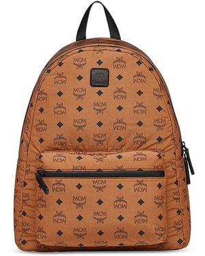 MCM Stark Packable Backpack - Brown