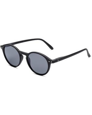 Izipizi Round Reading #D Sunglasses, 48Mm - Black