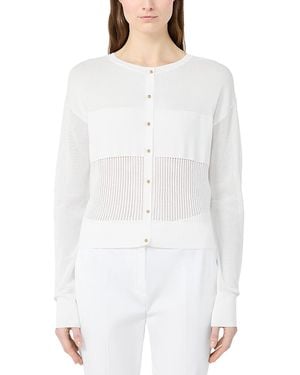 Max Mara Msteguale Top - White