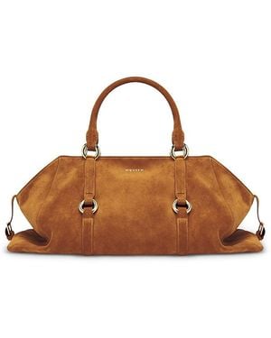 McQueen Farringdon Medium Bag - Brown