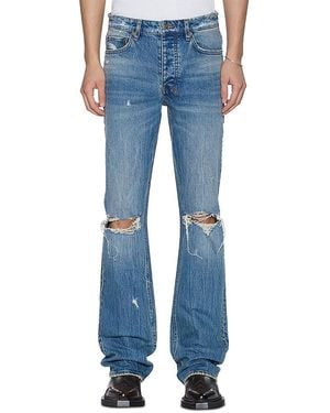 Ksubi Bronko Texas Studded Regular Fit Jeans - Blue