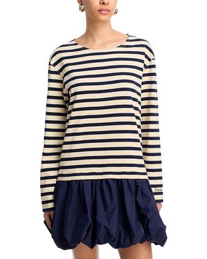 Sea Athena T Shirt Dress - Blue