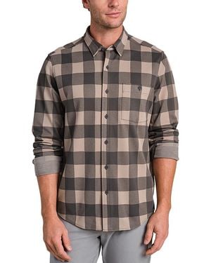 Rhone Hardy Flannel Shirt - Brown