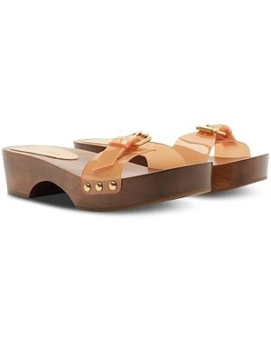 FARM Rio Jelly Clog Sandals - Brown