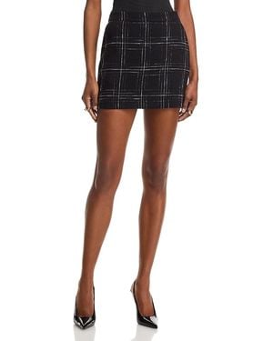 Generation Love Kendra Tweed Skirt - Black