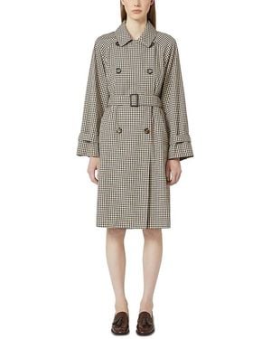 Max Mara Fate Trench Coat - Gray