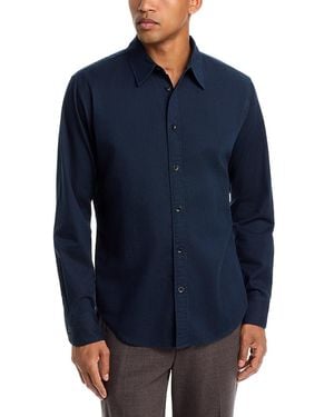 Rag & Bone Tomlin Dobby Shirt - Blue