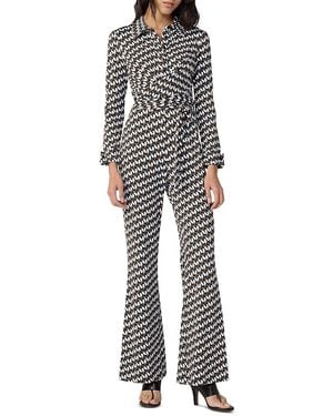 Diane von Furstenberg Michele Jumpsuit - Gray