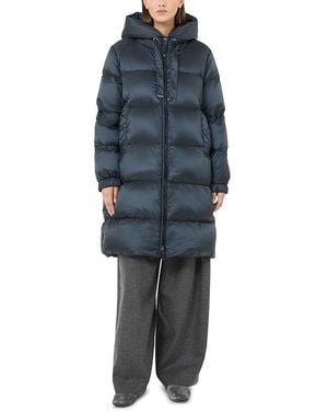 Max Mara Mtcsei Water Repellent Puffer Coat - Blue