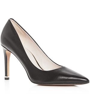Kenneth Cole Riley Pointed Toe Pumps - Metallic