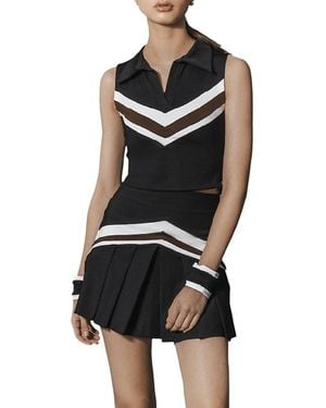 PORT DE BRAS Serena Top - Black