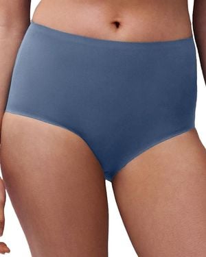 Chantelle Soft Stretch One-Size Seamless Briefs - Blue