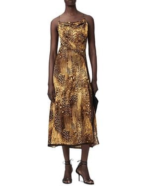 AllSaints Claire Maxi Dress - Natural