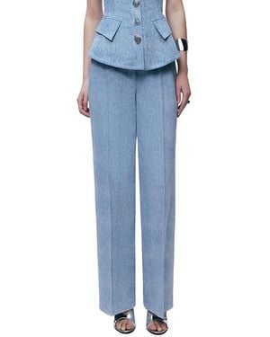 Nocturne Wide Leg Pants - Blue