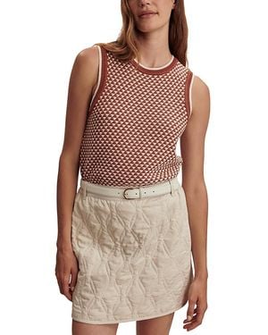 Varley Jenson Sleeveless Sweater - Red
