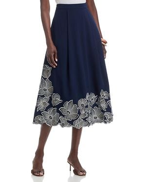 Toccin Stacy Midi Skirt - Blue