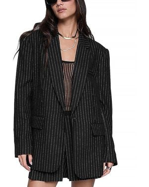 Rebecca Minkoff Starlet Stripe Blazer - Black