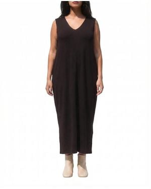 UNIVERSAL STANDARD Plus Size Claremont Liquid Jersey Sheath Dress - Black