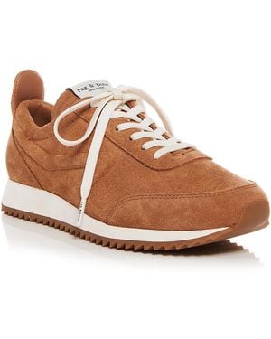 Rag & Bone Retro Runner Suede Sneakers - Brown