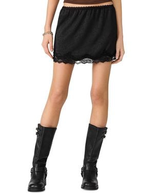 Steve Madden Cindi Mini Skirt - Black