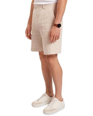 Ted Baker Givran Slim Fit Linen Shorts - White