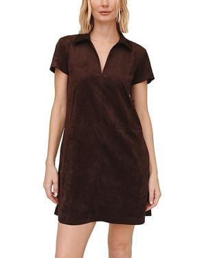 Bella Dahl Short Sleeve Mini Dress - Black