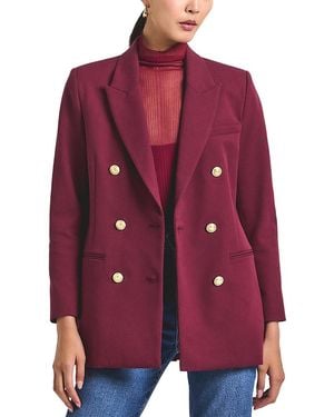 10 Crosby Derek Lam Derek Lam Crosby Walter Double Breasted Blazer - Red