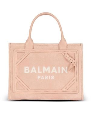 Balmain Shopper Bag B Army Small - Pink
