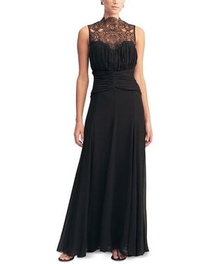 Shona Joy Emory Lace Sleeveless Dress - Black