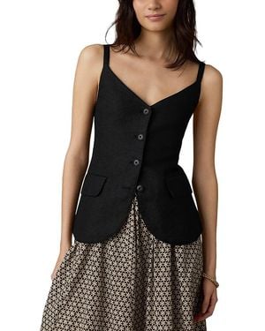 Faherty Sun Strider Milo Vest - Black