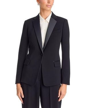 Theory Slim Fit Tuxedo Jacket - Blue