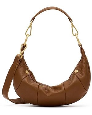 Hammitt Erica Small Leather Baguette Bag - Brown