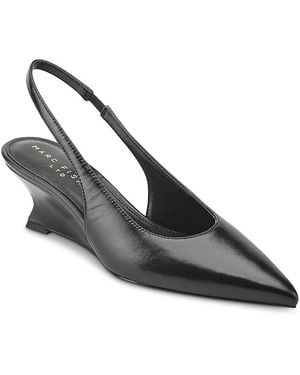 Marc Fisher Taten Slingback Pumps - Metallic