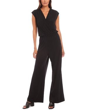 Karen Kane Sleeveless Travel Jersey Jumpsuit - Black