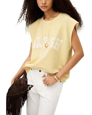 Ba&sh Beata Sweatshirt - Yellow