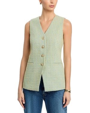 Tahari Abigail Vest - Green