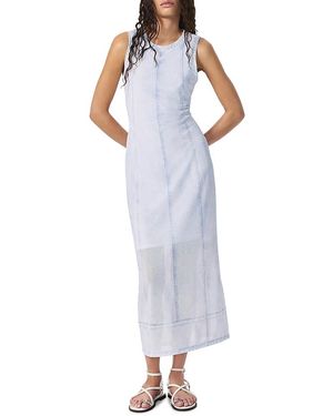 Rag & Bone Miramar Mesh Midi Dress - White