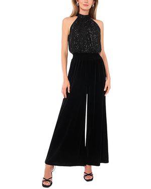 Vince Camuto Smocked Jumpsuit - Black