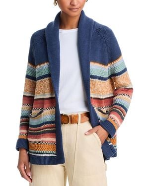 The Great The Mountain Lodge Cardigan - Blue