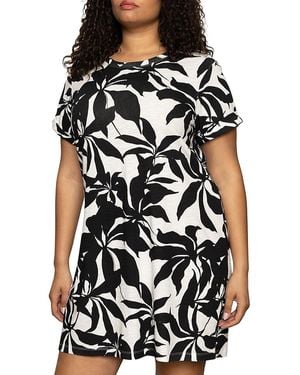 Sanctuary Plus T Shirt Dress - Black