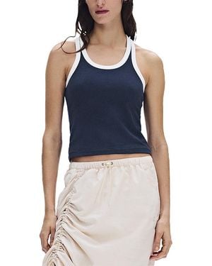 On Shoes All Day Ribbed Tank - Blue