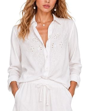 Calypso St. Barth Lucille Top - White