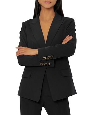MILLY Avery Cady Blazer - Black